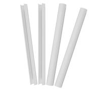 BESPORTBLE Cubierta para Tubo de Radiador 15X300 MM Juego de 4 Piezas de Plástico Blanco Protección para Manguera de Escape y Ventilación Cubierta Decorativa para Calentadores de Agua y