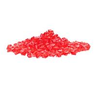 BESPORTBLE Cubitos de Hielo Falsos Acrílicos 11x14 Mm Rojo Oscuro, Piedras de Cristal Acrílico Irregulares, Decoración para Fiestas y Fotografía, Accesorio para Mesas, Pack de 500 Unidades