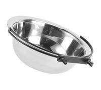 BESPORTBLE Cuenco Colgante De Acero Inoxidable Ideal para Perros y Gatitos Resistente Al Desgaste