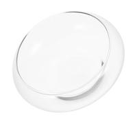 BESPORTBLE Cuenco de Vidrio Transparente Redondo para Plantas y Peces Hidropónica Pequeña para Escritorio Pecera Decorativa para Oficina Moderno para Paisajes Micro Acuáticos