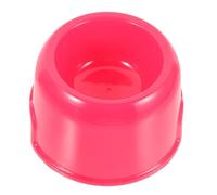 BESPORTBLE Cuenco para Mascotas Cuenco para Perros Estera de Comida para Perros Bol comedero de Perro comedores para Perros Plato de Comida para Conejos tazones para Mascotas el plastico Rojo