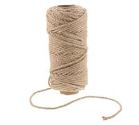 BESPORTBLE Cuerda de Sisal Natural para Manualidades y Decoración Cuerda para Afilar Garras de Gatos 50 Metros de 4 MM Resistente y Multifuncional para Bricolaje y Color Color Aleatorio