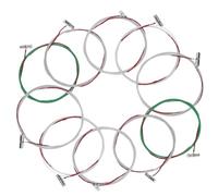 BESPORTBLE Cuerdas de Guzheng B Tipo 10 Piezas 6-10 Cuerdas de Metal Resistentes y Elásticas para Instrumentos Musicales Chinos Accesorios Multiusos para Reparación y Práctica de Guzheng