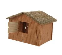 BESPORTBLE de Casa de Campo de Plástico Desmontable Figura Decorativa para Jardín Escritorio y Paisaje Miniatura Adorno para Escenario Rural Infantil