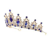 BESPORTBLE de de imitación tocado de novia tiara de oro para mujer nupcial dama de honor Boda coronas para novias tiaras coronas para mujer Aleación de zinc