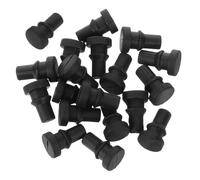 BESPORTBLE de Patas de Silicona Negra Repuestos Flexibles de 6 Mm 32 Piezas Que Protegen Calor y Evitan Daños para Olla de Cocción Lenta