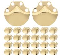 BESPORTBLE de Pez de Acero Inoxidable para Armaduras Medievales 100 Piezas Pequeñas Doradas Material Resistente y Ligero para Cosplay Disfraces Bricolaje y Reparación de Armaduras