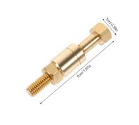 BESPORTBLE de Tornillo Autorrotativo para Accesorio de Prop para Espectáculo sin Restricciones de Ángulo para Adultos sin Necesidad de Práctica Previa