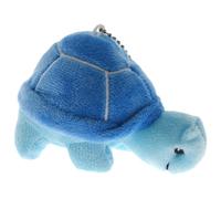 BESPORTBLE de Tortuga de Peluche Azul Adorno de Tortuga de Peluche para Mochilas Divertido y Lindo para Decoración Atractiva y Juguete Reptil para Claves y Accesorios