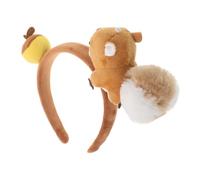 BESPORTBLE Diadema de ardilla: aro de pelo de dibujos animados, accesorio de cosplay de ardilla, bonita diadema para lavar el pelo, ideal para fiestas temáticas.