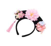 BESPORTBLE Diadema de Concubina Real Diadema Dinastía Qing para Vestimenta Tradicional Hanfu Disfraz de Niña Ocasiones Especiales
