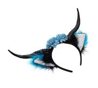 BESPORTBLE Diadema de Cuernos de Buey para Halloween Ligera y Accesorio Chic para Fiesta de Disfraces y