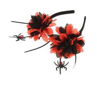 BESPORTBLE Diadema Gótica Velo para Halloween y Bodas, Accesorios Pelo Cómodos de Malla y Plástico, Adecuado para Fiestas y Disfraces las Edades