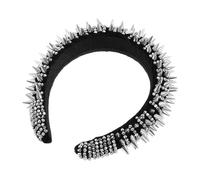 BESPORTBLE Diadema Remaches De Cristal Para Fiestas Cosplay y Actuaciones Diadema Pinchos De Moda Para Mujeres