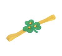 BESPORTBLE Diademas de festivales irlandeses San Patricio accesorios para el cabello verde diadema de trébol verde diadema de hojas de trébol diadema verde irlandés páginas