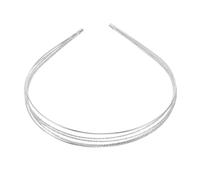 BESPORTBLE Diademas Para Mujer Finas De Metal Diadema De Varias Capas Cintas Pelo Elegantes Accesorios Pelo Retro Diario