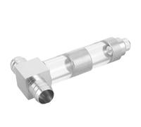 BESPORTBLE Difusor de Co2 para Acuario Plantado de Aluminio 16mm con Contador de Burbujas Transparente, Válvula de Retención Integrada para Sistema Externo de Co2 en Acuarios de Agua Dulce