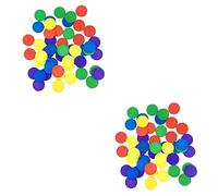 BESPORTBLE Discos De Madera Educativos Para Herramienta De Cálculo Colores Para Aprendizaje Matemático Preescolar 150 Piezas*2