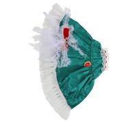 BESPORTBLE Disfraz de Ganso para Porche Navideño de 58 CM Traje Verde Cabeza Incluida Ropa Decorativa para Estatua de Jardín Temática Festiva para Exteriores Traje de Ganso de Santa y
