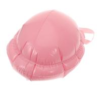 BESPORTBLE Disfraz de Papá Noel Barriga Falsa Inflable de Pvc, Tamaño Único, Color Rosa, Accesorio Ligero para Fiestas de Disfraces y Navidad