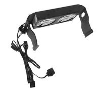 BESPORTBLE Disipador de Calor para Refrigeración de Módulo RAM con Ventilador Argb Pwm Dual, Instalación Fácil, Metal, Pc Gaming