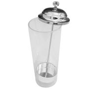 BESPORTBLE Dispensador de Pajitas Multifunción Compacto para Casa, Soporte Porta Brochas de Maquillaje y Organizador Moderno en Material Resistente, Adecuado para Cocina y Baño