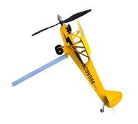 BESPORTBLE Dispositivo De Medición del Viento Veleta De Avión De Metal Veleta 3D Veleta Metalica Veleta De Techo Veleta Decorativa Hilandero De Viento De Metal Exterior Planchar Indicador