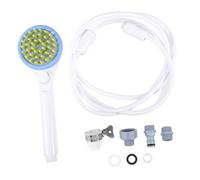 BESPORTBLE Ducha para Perros con Pulverizador y Cepillo Masajeador Manguera Flexible de Ahorro de Agua para Baño Cómodo Mascotas con Pelo