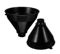 BESPORTBLE Embudos de Plástico Multifuncionales 2 Piezas de Gran Diámetro para Llenar Botellas y Aceite, Embudo para Cocina y Automotriz, Diseño Ergonómico Resistente para Uso Doméstico