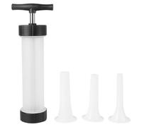 BESPORTBLE Embutidora Manual para Salchichas con Tubo de Llenado Plástico Herramienta Casera Resistente y Práctica para Hacer Chorizos y Embutidos Casa