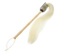 BESPORTBLE Escoba Taoísta de de Caballo con Mango de Madera para Decoración Accesorio de Cosplay y Artes Marciales para Decorar Habitaciones y