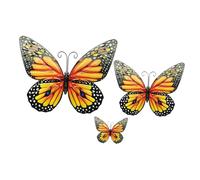 BESPORTBLE Esculturas De Pared De Hierro Vibrantes Decoraciones De Pared De Metal 3d Para Sala De Estar