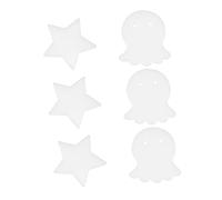 BESPORTBLE Esponjas Filtrantes De Algodón 16 Unidades Diseño Único De Estrella Absorbente De Aceite Fácil De Limpiar