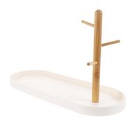 BESPORTBLE Estante Para Llaves Bandeja Para Joyas Porta Anillos De Escritorio Accesorio Para Anillos Decorativo Hogar Plato Para Joyas Resistente Al Sala De Estar