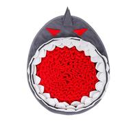 BESPORTBLE Esterilla De Yoga para Mascotas Gris Comedero para Mascotas Tapete para Oler Duradero Alimentación Lenta para Entrenar El Olfato De Tu Perro