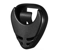 BESPORTBLE Estuche Organizador De Púas De Guitarra Negro Resorte Interno, Soporte Adhesivo para Guardar Púas De Instrumentos como Acústica, Eléctrica, Ukelele, Accesorio Duradero y Portátil