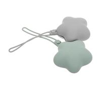 BESPORTBLE Estuche Portátil de Silicona 2 Piezas para Chupetes de Ñiño Diseño Antipolvo y Compacto Adecuado para Viaje y Uso Diario