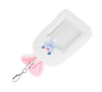 BESPORTBLE Estuche Protector para Tarjetas de Identificación Accesorio Portátil para Estudiantes y Profesionales para Mostrar Fotocards y Claves