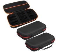 BESPORTBLE Estuche Rígido Eva para Micrófonos de Mano, Bolsa de Almacenamiento Portátil Resistente y Compacta, Kit de 3 Piezas con Compartimentos para Concierto, Karaoke y Viaje