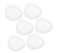 BESPORTBLE Estuche Transparente para Chupetes Portachupetes para Bebés Caja para Chupetes Organizador Multifuncional Material Plástico Almacenamiento Portátil para Bebés 6 Unidades