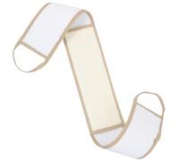BESPORTBLE Exfoliante para espalda esponja vegetal toallita de baño de gran tamaño con correa larga para frotar espalda y cuerpo en baño