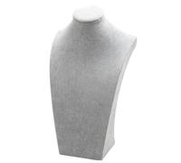 BESPORTBLE Expositor de Pendientes y Organizador de Joyas Soporte de Cadena Cuello, Estilo Retrato Clásico, Material Plástico y Pu, Adecuado para Decoración y Obsequio en San Valentín