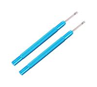 BESPORTBLE Extractor de Manecillas de Reloj 2 Piezas Mango Antideslizante de Hierro para Reparación y Reemplazo de Correas de Reloj Azul