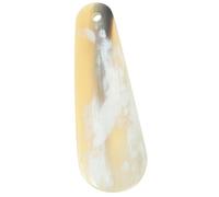 BESPORTBLE Extractor de Zapatos de Cuerno Natural Blanco de Yak, Calzador Resistente al Envejecimiento, Tamaño Compacto 9.5x4.5x0.3 Cm, Elevador de Zapatos para Personas Color Aleatorio