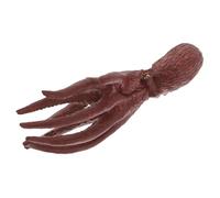 BESPORTBLE Figura De Calamar De Simulación Pequeña De Plástico Modelo Realista De Animal Marino Decoración Educativa para Escritorio y Habitación Infantil Juguete Duradero para Enseñanza