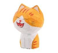 BESPORTBLE Figurita de Gato Miniatura Pequeña de Resina Adorno Adorable para Escritorio y Oficina Decoración Creativa Hogar Coleccionable de Gatitos Diminutos