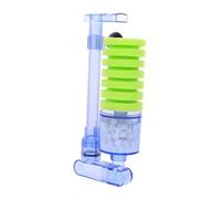 BESPORTBLE Filtro De Pecera Pre Mascota Agua Esponjas Limpiador Tanques Sumergible Drenar Espuma De Acuario Poder para Acuario Calentador Equipo Aireador Bomba El Plastico Blue