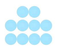 BESPORTBLE Filtros de Gel para Faros Redondos 10 Piezas Película Difusora de Luz Autoadhesiva Azul Oceánico 12 Cm para Lámparas de Techo Iluminación Ambiental Resistente al Calor