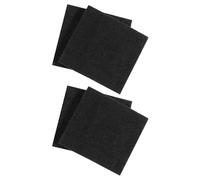 BESPORTBLE Filtros de Repuesto para Caja de Arena de Gato Almohadillas de Carbón Activado 65 X6 X 1Cm Set de 4 Piezas Absorción de Olores para Purificación Continua en Hogares Mascotas