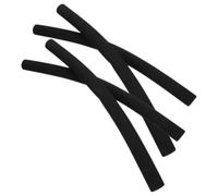 BESPORTBLE Funda de Esponja para Manillar de Cochecito de Ñiño, Protector de Agarre Negro, 4 Piezas, Cubierta para Asa de Silla de Paseo, Recambio Cómodo y Resistente, Accesorio